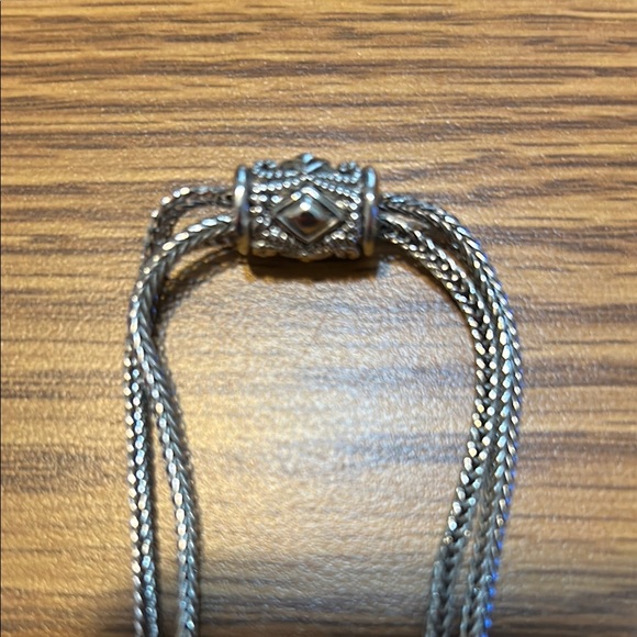 Silver Bolero (David Yurman lookalike) Necklace - Picture 3 of 4